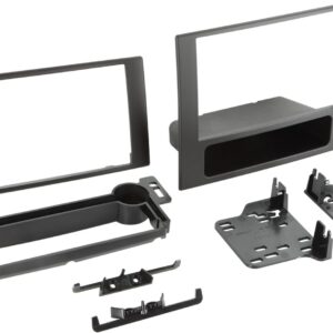 2-DIN Paneel Jeep Compass/ Patriot  2007 -2008  kleur:zwart