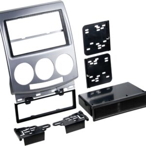 2-DIN Paneel Mazda 5 (CR) 2005-2010 - Kleur: zilver (METRA)