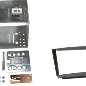 2-DIN Paneel Kia Cee'd (ED) / Cee'd SW (ED) /  Pro Cee'd (ED)  - Kleur: Zwart