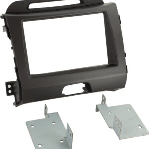 2-DIN Paneel Kia Sportage (SL) 2010-2016 - Kleur: Donker Grijs