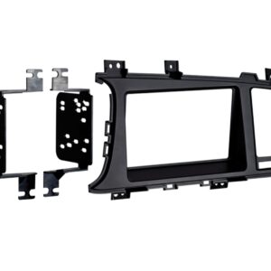 2-DIN Paneel Kia Optima 2011-2019 Kleur: Zwart (METRA)
