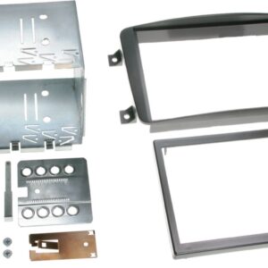 2-DIN Paneel Mercedes Benz C-Klasse/ CLK-Klasse/ G-Klasse/ Vito/ Viano - Kleur: Zwart