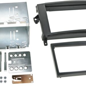 2-DIN Paneel Mercedes Benz A-Klasse/ B-Klasse/ Vito/ Viano - Kleur: zwart