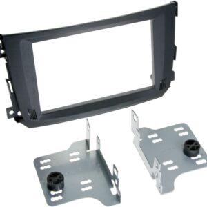 2-DIN Paneel Smart Smart For Two (A451) (C541)  2010-2015 Kleur: Zwart
