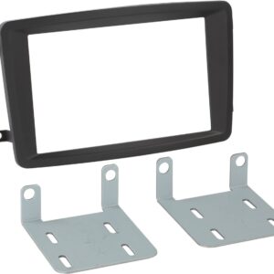 2-DIN Paneel Mercedes Benz C-Klasse/ CLK-Klasse/ G-Klasse/ Vito/ Viano - Kleur: Zwart
