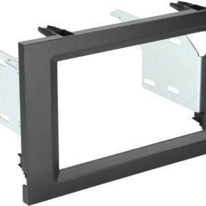 2-DIN Paneel Mercedes Actros/ Arocs - Kleur : Zwart