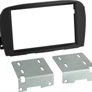 2-DIN Paneel Mercedes Benz SL-Klasse R230 2001-2005 - Kleur: Zwart