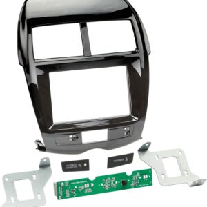 2-DIN Paneel Citroën C4 Aircross (B) - Peugeot 4008 Kleur: Piano Zwart