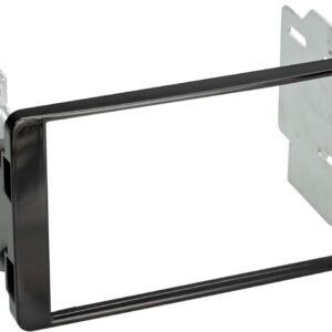 2-DIN Paneel Mitsubishi Outlander | 10/2012-2019 | Kleur: Piano Zwart