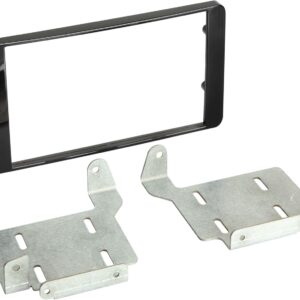 2-DIN Paneel Mitsubishi ASX 2014-2018 - Kleur: Piano Zwart