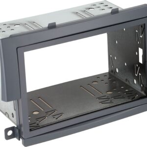 2-DIN Paneel Mitsubishi Colt 2004-2009 Kleur: Zwart