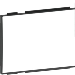 2-DIN Paneel Nissan Qashqai(J10)  2007-2014 - Kleur: Zwart Premium kwaliteit