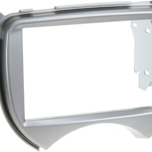 2-DIN Paneel Nissan Micra (K13) 2010-2013 Kleur: Zilver