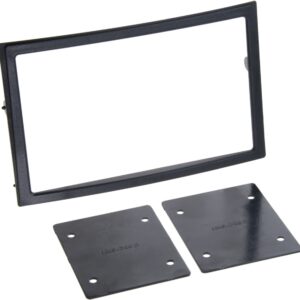 2-DIN Paneel Nissan 350Z (Z33) 2003-2005 - Kleur: zwart