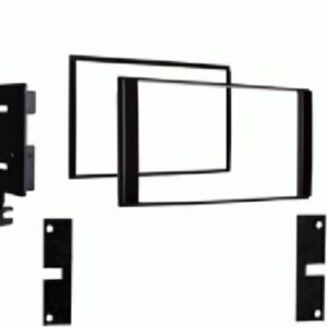 2-DIN Paneel Chevrolet/Nissan -> Kleur: Pianolak Zwart (METRA)