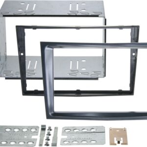 2-DIN Paneel Opel Corsa D(S07) / Antara (L-A) / Zafira (A-H)  Kleur: stealth-zwart