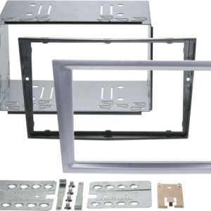 2-DIN Paneel Opel / Nissan/ Renault / Subaru / Suzuki  - Kleur: Mat Chrome