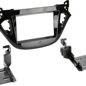 2-DIN Paneel Opel Corsa (E) 2017-2019 Kleur: Pianolak Zwart