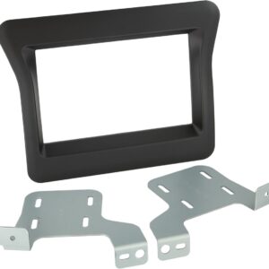 2-DIN Paneel Nissan NV400 - Opel Movano - Renault Master - Kleur : Zwart