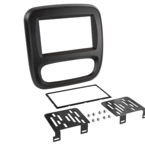 2-DIN Paneel Opel - Renault - Fiat - Nissan - Kleur : Zwart