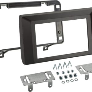 2-DIN Paneel Dacia Duster (SR) 2021-2022 - Kleur: zwart