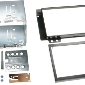 2-DIN Paneel Land Rover Land Rover Freelander (LN/LND Facelift) 2004-2006 Kleur: Zwart