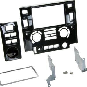 2-DIN Paneel Land Rover Defender 2007- Piano Black