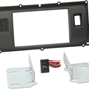 2-DIN Paneel Land Rover Evoque met PDC button 2011-2019 Kleur: Antraciet