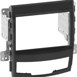 2-DIN Paneel SsangYong Korando (KS) 2010-2013 Kleur: Zwart