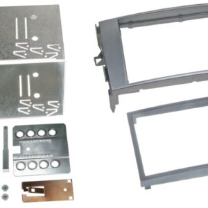 2-DIN Paneel Toyota Auris (E150) /Toyota Verso (AR2)  ->2013 | Kleur: Antraciet Grijs