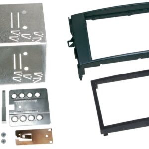 2-DIN Paneel Toyota Auris (E150) Toyota Verso (AR2) >2013 - Kleur: Zwart