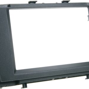 2-DIN Paneel Toyota Avensis (T27) 2009-2015 Kleur: Zwart