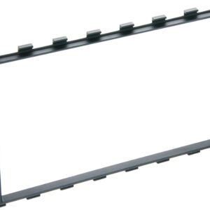 2-DIN Paneel Toyota iQ (AJ1) 2009-2019 Kleur: Zwart