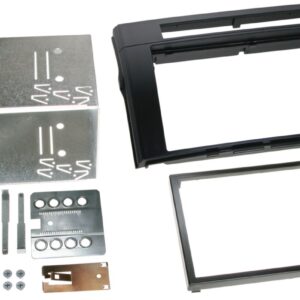2-DIN Paneel Toyota Corolla Verso (R1) 2004-2009 - Kleur: zwart