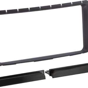 2-DIN Paneel Toyota Hilux N25 facelift 2011-2016 Kleur: Zwart