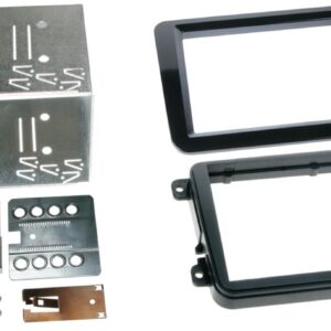 2-DIN Paneel Seat - Skoda - Volkswagen Kleur: Piano Zwart