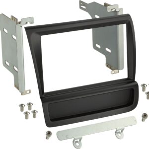 2-DIN Paneel Audi R8 (42) 2007-2015 Kleur: Zwart