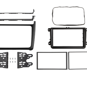 2-DIN frame Volkswagen Polo 2014-2017 Zwart