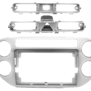 2-DIN 9" Paneel Volkswagen Tiguan 2011-2016 Zilver