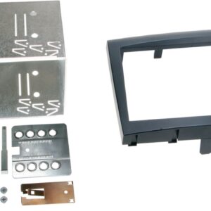 2-DIN Paneel Porsche 911 (997) / Boxster (987) / Cayman (987C)  - Kleur: zwart