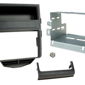 2-DIN Paneel Porsche Macan 2014-2016 - Kleur: Zwart