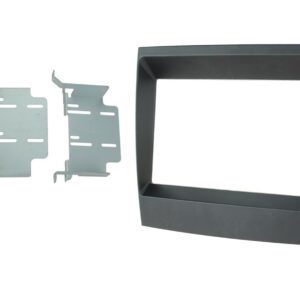 2-DIN Paneel Porsche Panamera 2009-2016 Kleur: Zwart