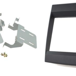 2-DIN Paneel Porsche Cayenne 2011-2016 - Kleur: Zwart