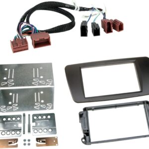 2-DIN Paneel Seat Ibiza 2014-2017 Kleur: Mat Zwart