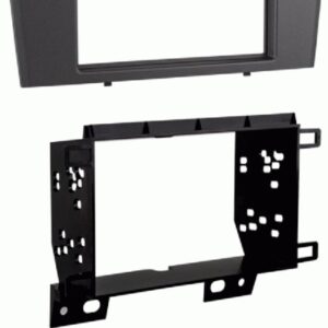 2-DIN-radiopaneel met opbergvak Volvo S60/V70/XC70 grijs (METRA)