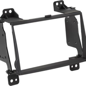 2-DIN Paneel Hyundai H1 2008-2015 Kleur: Rubbertouch Zwart