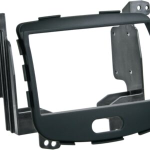 2-DIN Paneel Hyundai I10 (PA) 2008-2013 - Kleur: Rubbertouch zwart