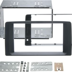 2-DIN Paneel diverse modellen MAN 2007-2020 - Kleur: Rubbertouch zwart