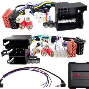 S.W.I. Audi ISO/Mini ISO/Quadlock Multilead AMP>RCA (42sad00c)