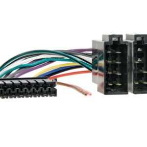 Radio Aansluitkabel -> ISO SONY 15 PINS LET OP: UITLOPEND ARTIKEL